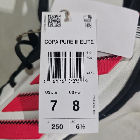 adidas Copa Pure 3 Elite AG Football Soccer Cleats ID9054 Men Size 7 Women 8 New - Picture 11 of 11
